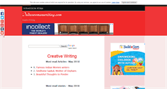 Desktop Screenshot of induswomanwriting.com